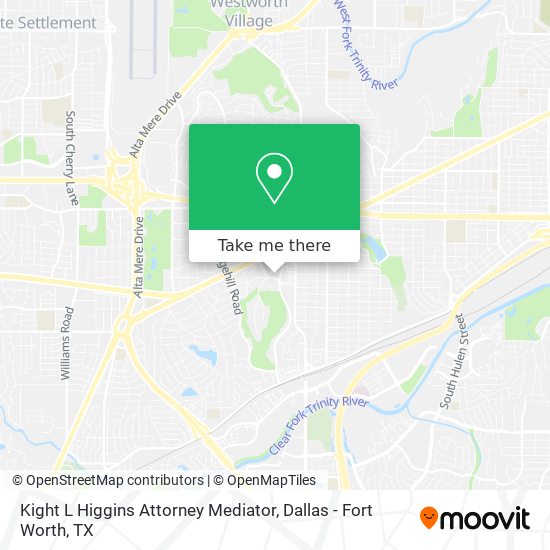 Mapa de Kight L Higgins Attorney Mediator