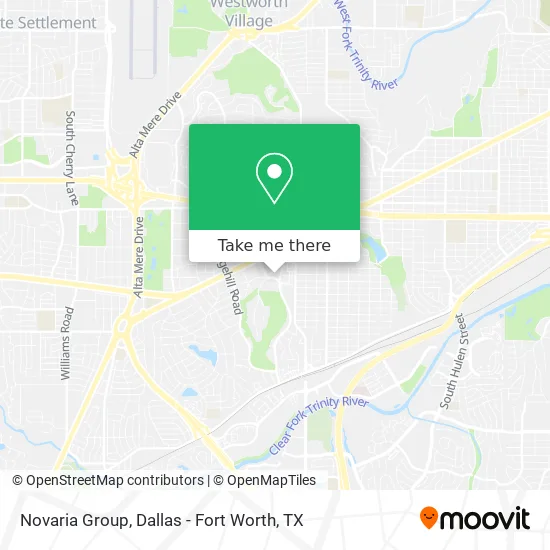 Novaria Group map