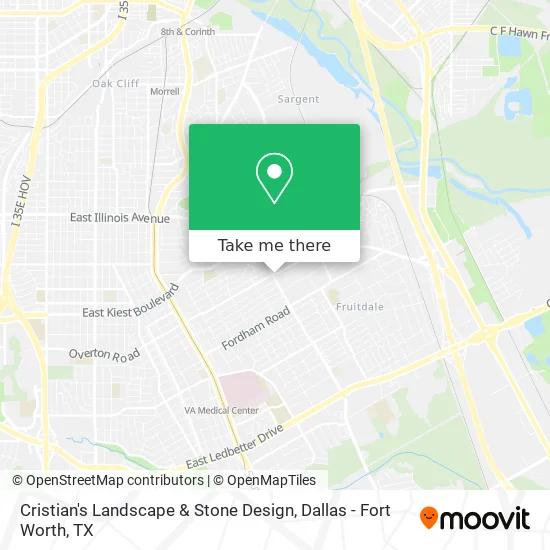 Cristian's Landscape & Stone Design map