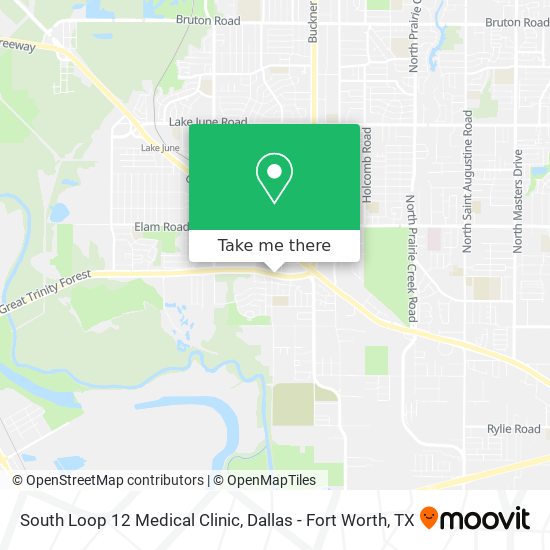 South Loop 12 Medical Clinic map