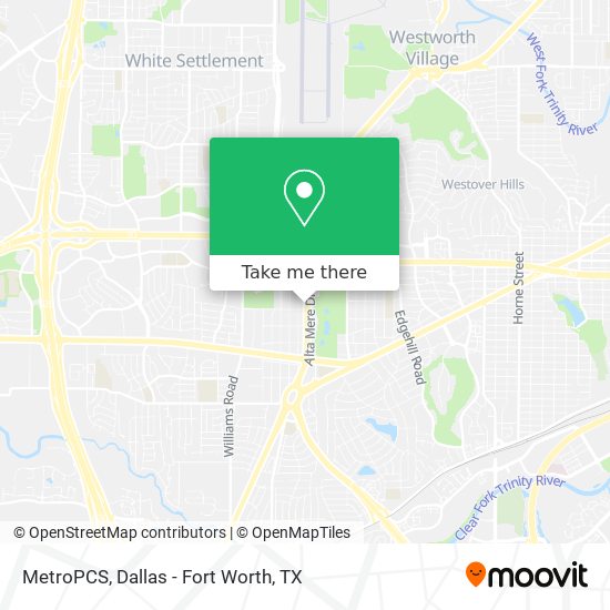 MetroPCS map