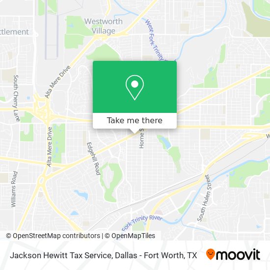 Jackson Hewitt Tax Service map