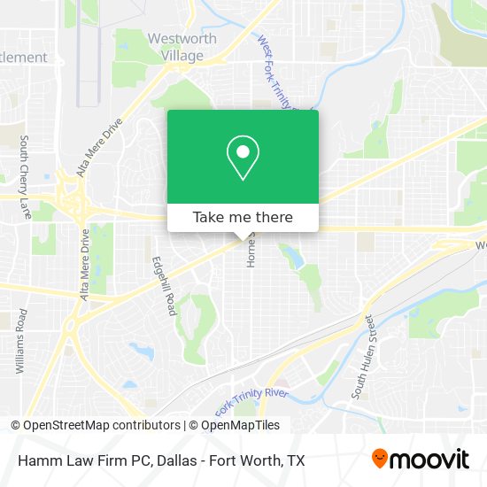 Hamm Law Firm PC map