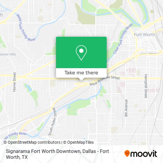 Mapa de Signarama Fort Worth Downtown