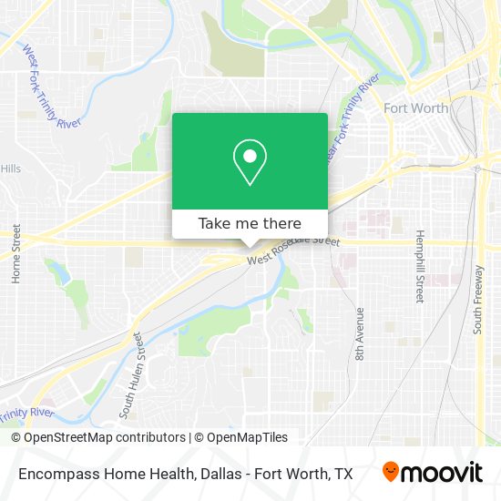 Encompass Home Health map