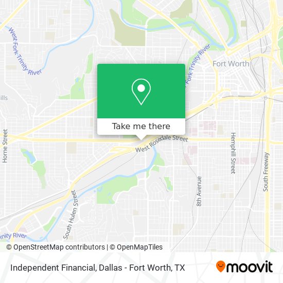 Independent Financial map