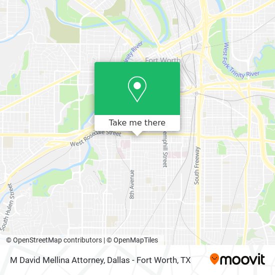 Mapa de M David Mellina Attorney
