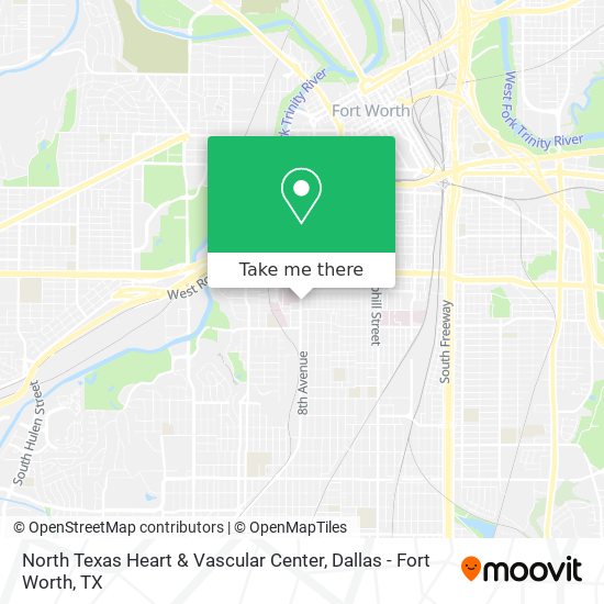 North Texas Heart & Vascular Center map