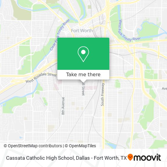 Cassata Catholic High School map