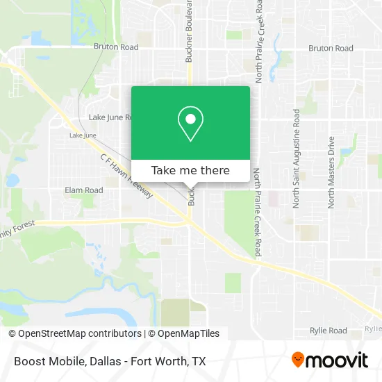 Boost Mobile map