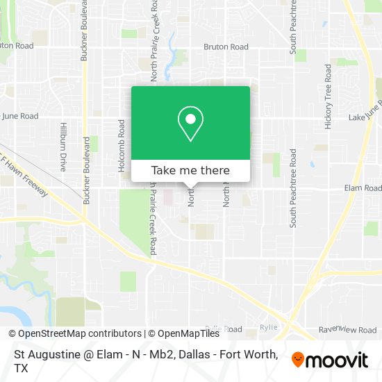 St Augustine @ Elam - N - Mb2 map
