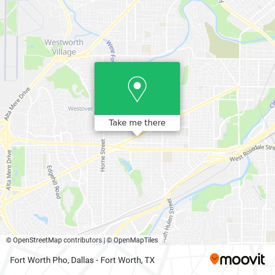 Fort Worth Pho map