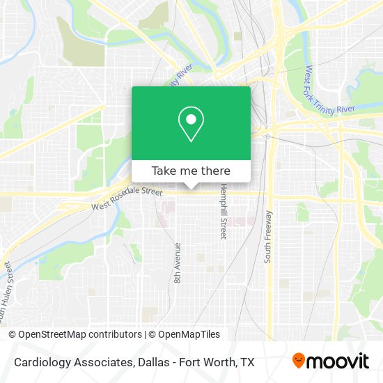 Cardiology Associates map