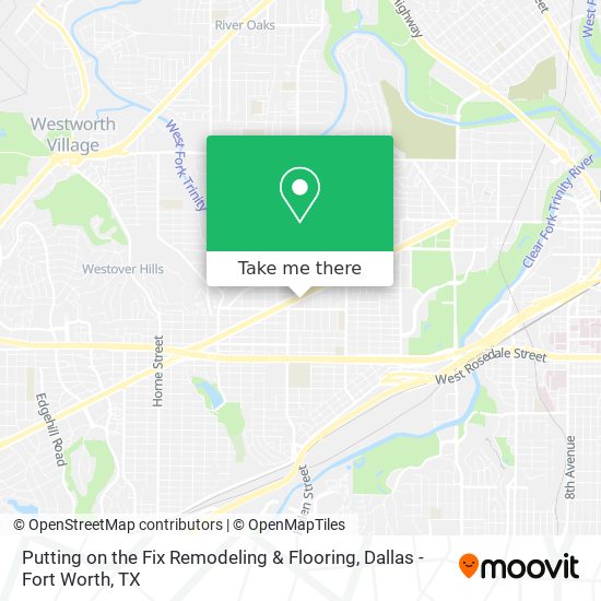 Putting on the Fix Remodeling & Flooring map