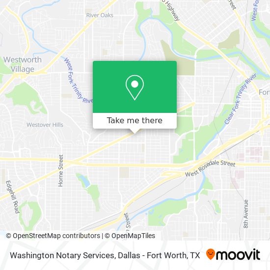 Mapa de Washington Notary Services