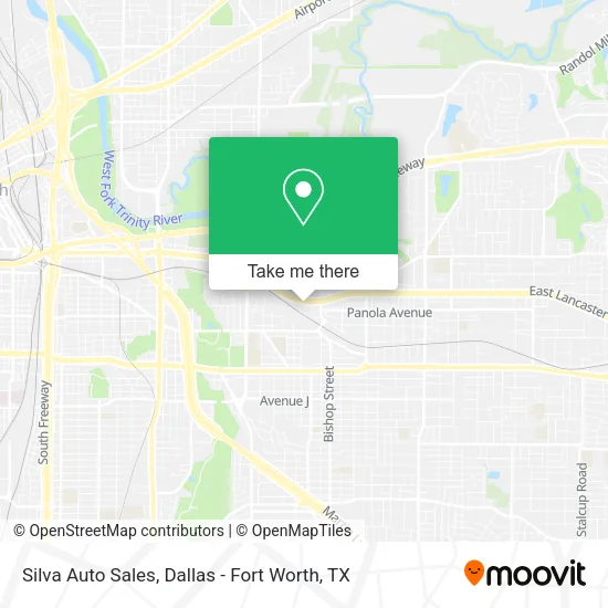Mapa de Silva Auto Sales