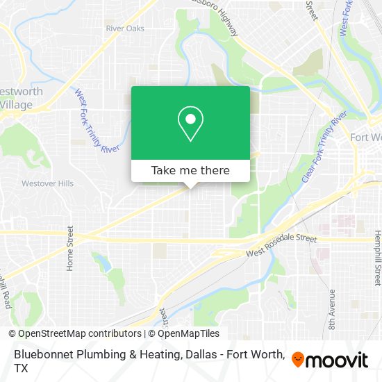 Mapa de Bluebonnet Plumbing & Heating
