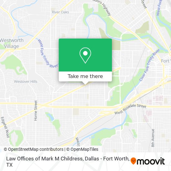 Law Offices of Mark M Childress map