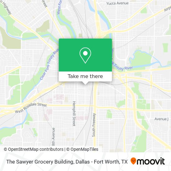 The Sawyer Grocery Building map