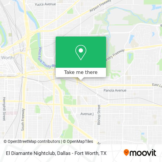El Diamante Nightclub map