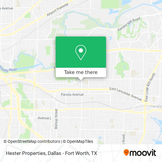 Mapa de Hester Properties