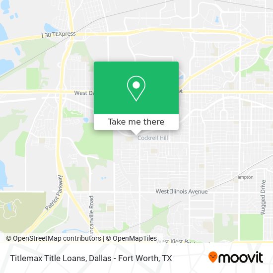 Titlemax Title Loans map