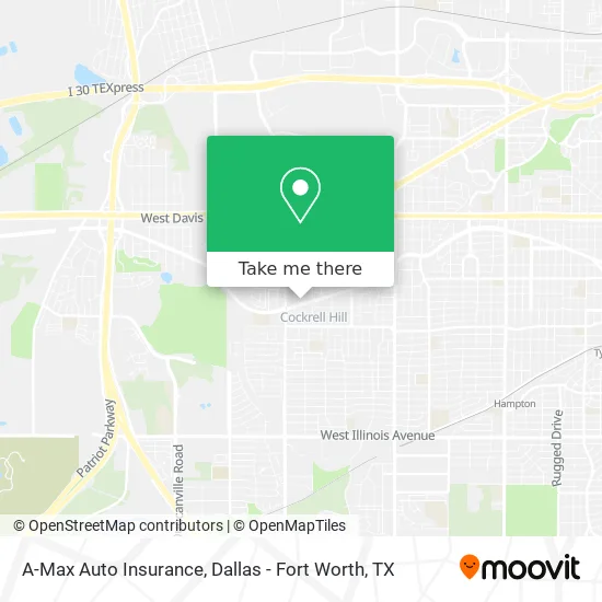 A-Max Auto Insurance map