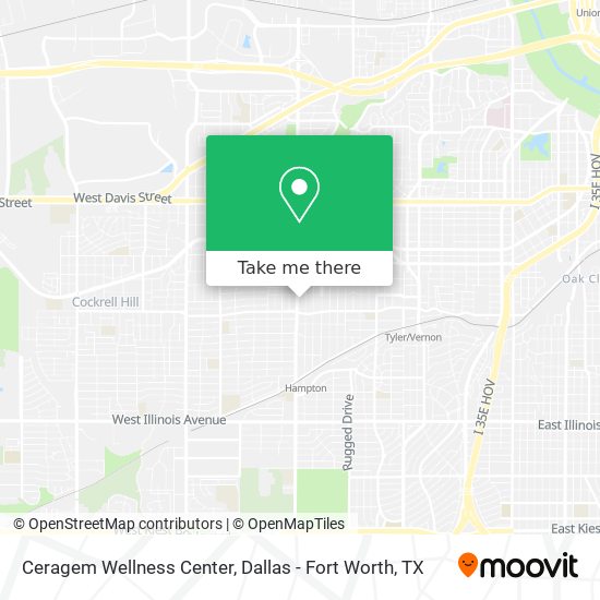 Mapa de Ceragem Wellness Center