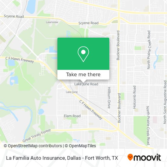 Mapa de La Familia Auto Insurance