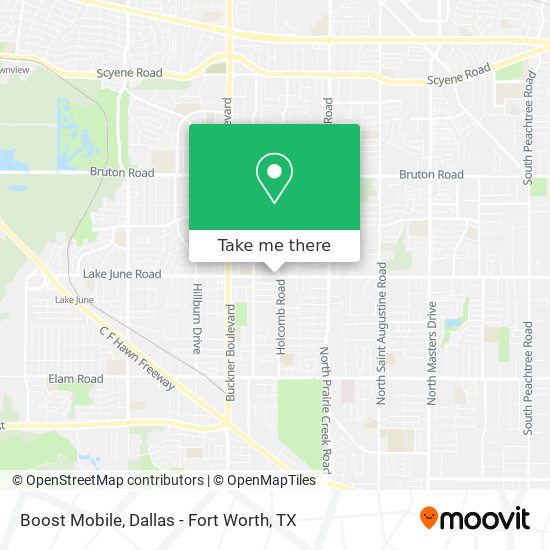 Boost Mobile map