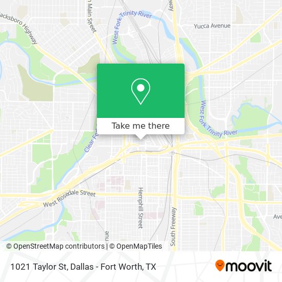 1021 Taylor St map