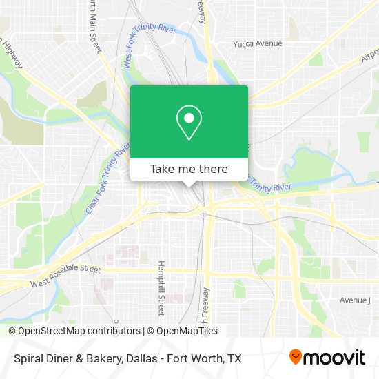 Spiral Diner & Bakery map