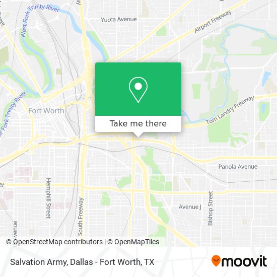 Salvation Army map