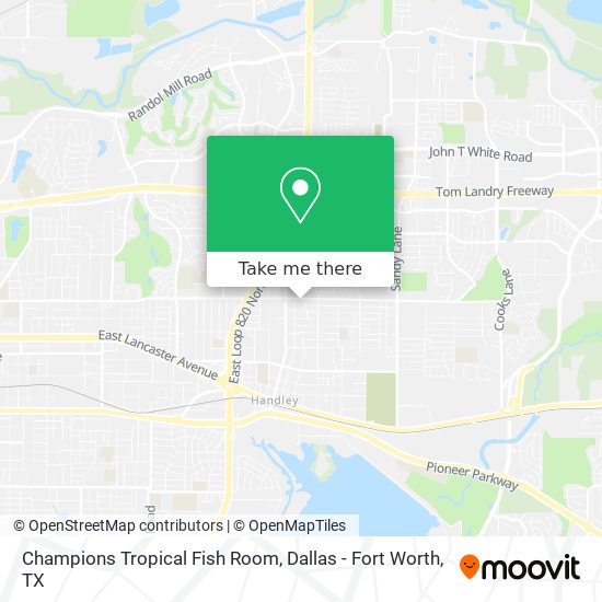Mapa de Champions Tropical Fish Room