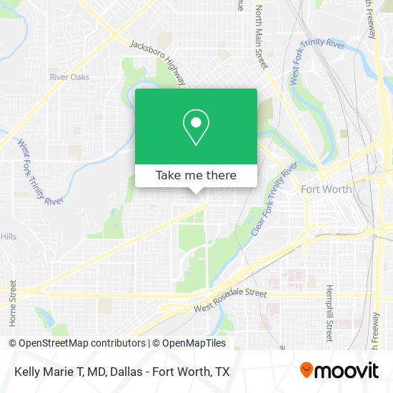 Kelly Marie T, MD map