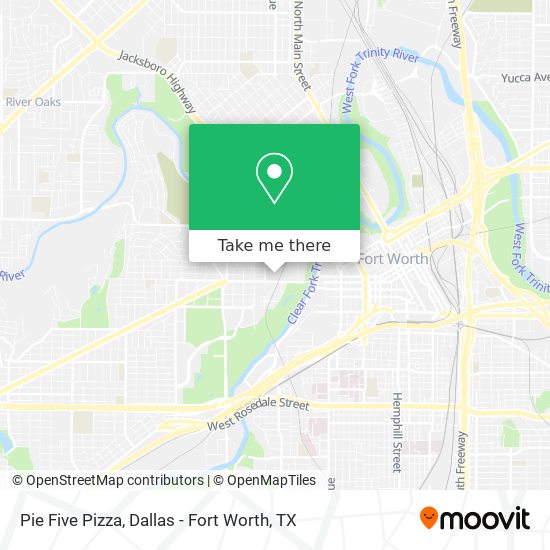 Pie Five Pizza map