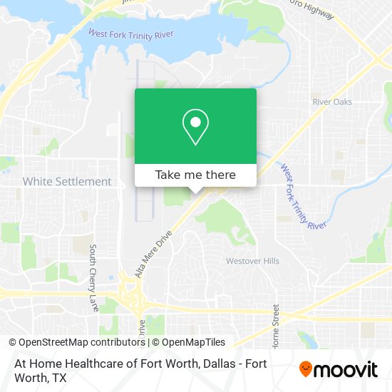 At Home Healthcare of Fort Worth map