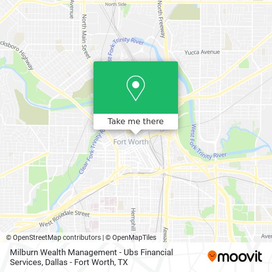 Milburn Wealth Management - Ubs Financial Services map
