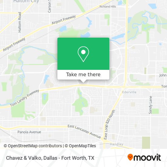 Chavez & Valko map