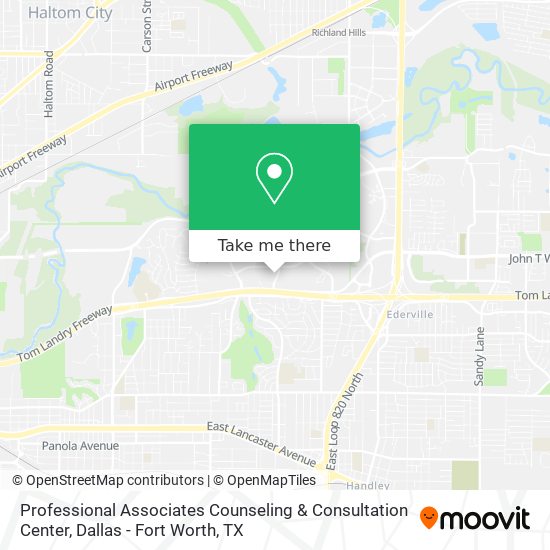 Professional Associates Counseling & Consultation Center map