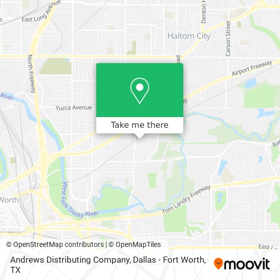 Andrews Distributing Company map