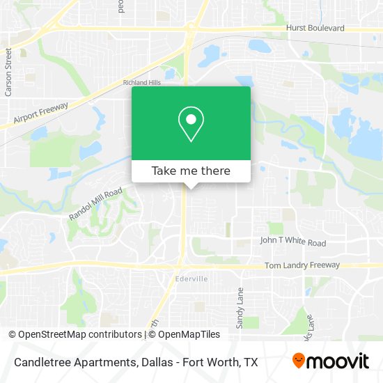 Candletree Apartments map