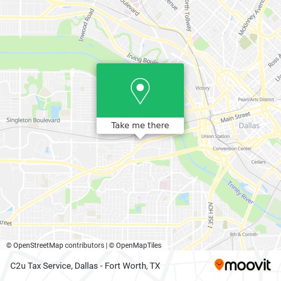 C2u Tax Service map