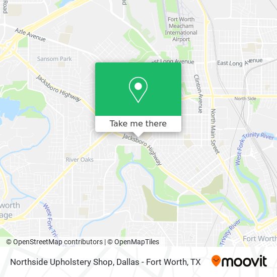 Northside Upholstery Shop map