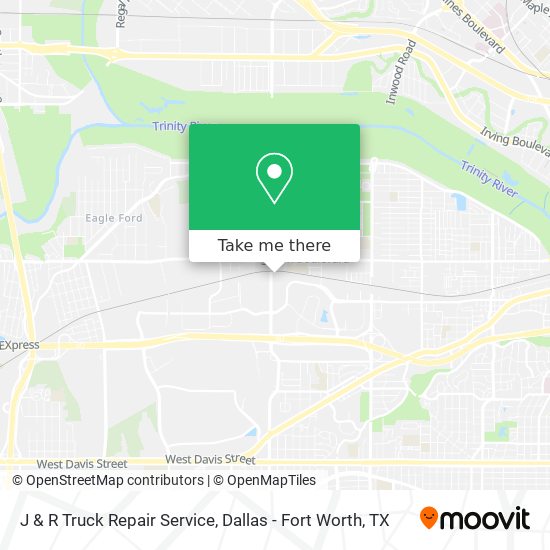 J & R Truck Repair Service map