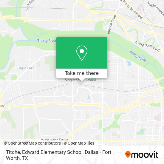 Mapa de Titche, Edward Elementary School