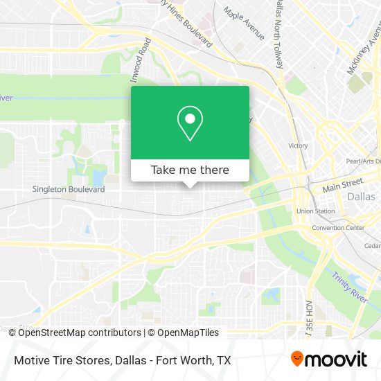 Motive Tire Stores map