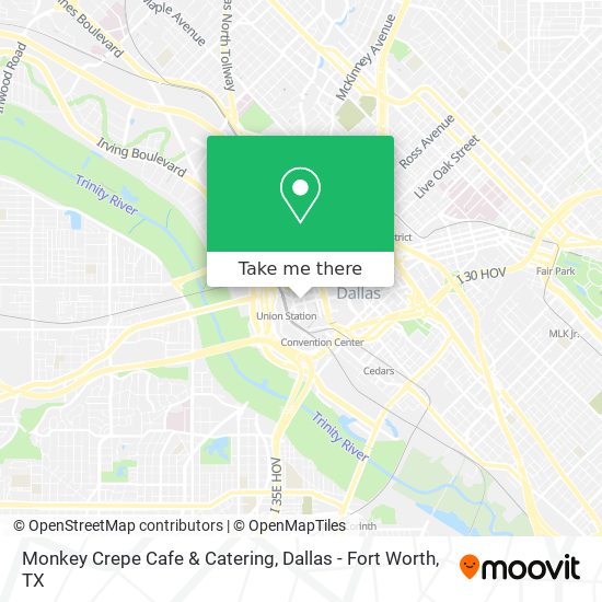 Monkey Crepe Cafe & Catering map