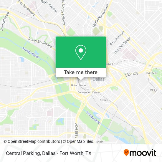 Central Parking map