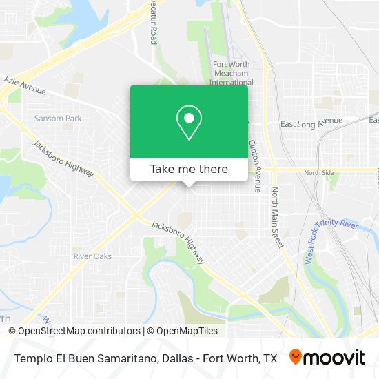 Templo El Buen Samaritano map